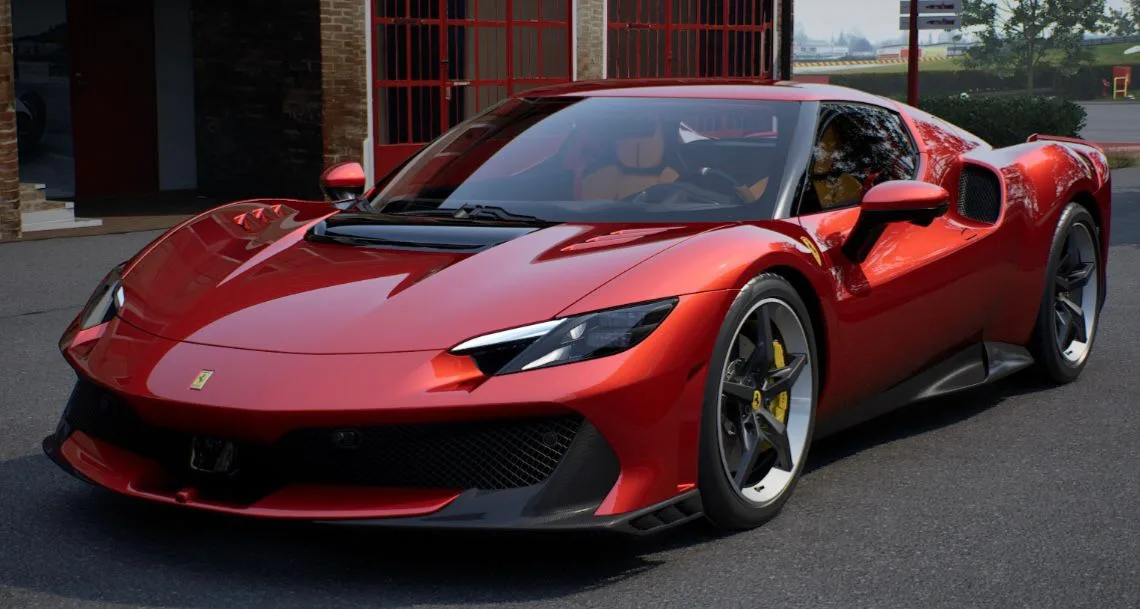 296GTB Speciale*Rosso Corsa*Full Carbon*Lift*NEW